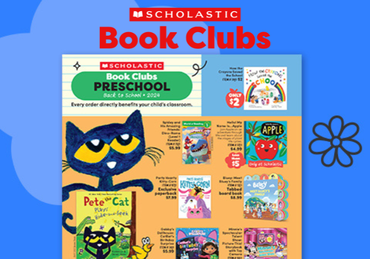 Scholastic Book Club Fundraiser 2024